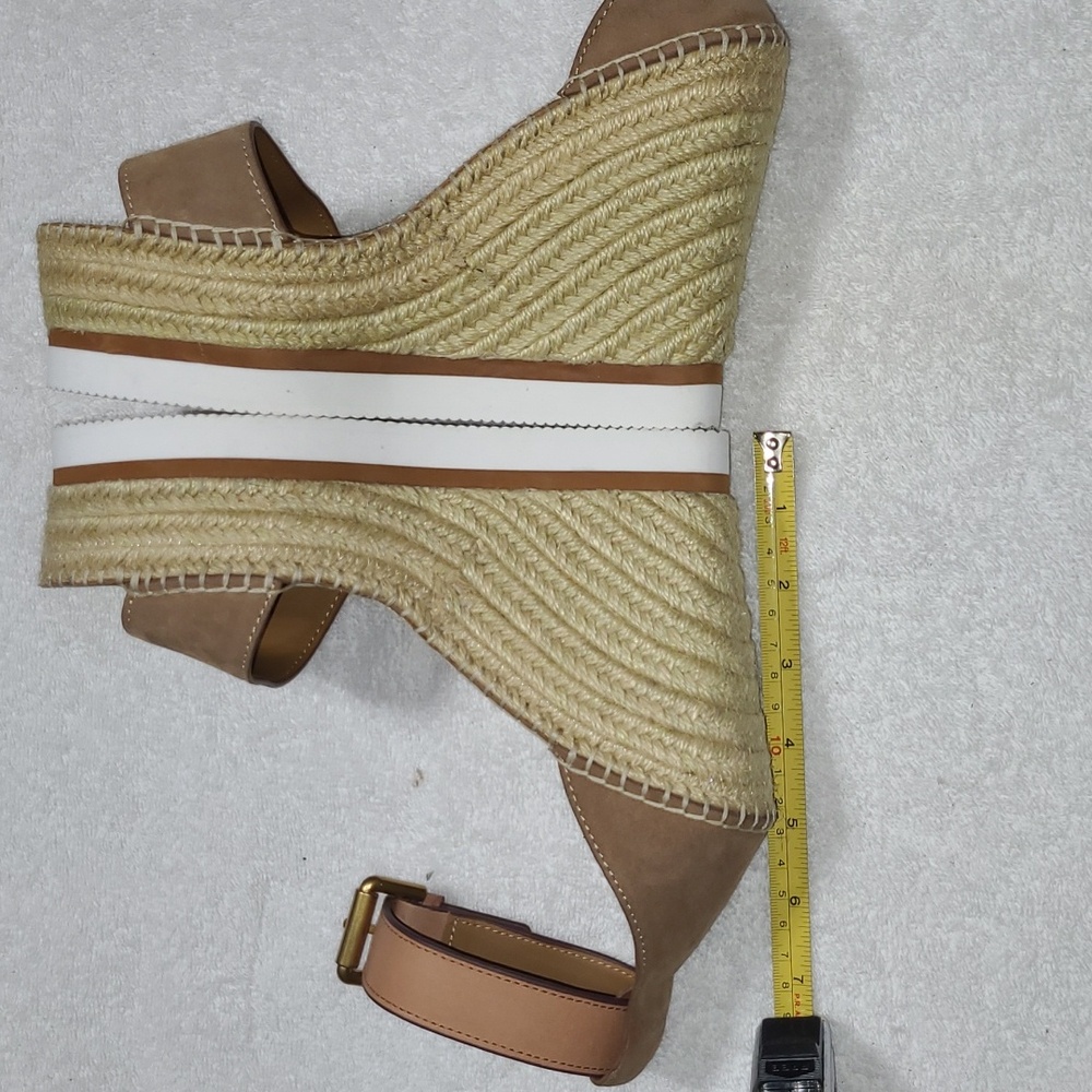 See By Chloe Glyn Platform Espadrille Wedge Sandals Size UE 37 US 6.5 - Picture 9 of 12